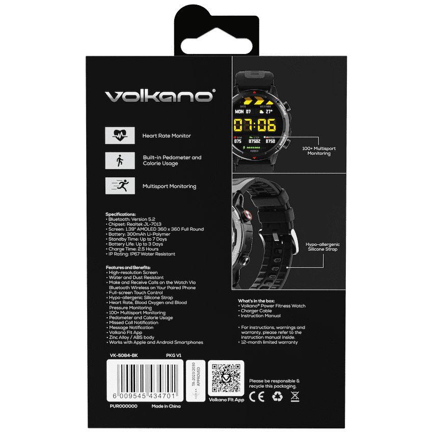 Volkano Power Series Smart Watch 4