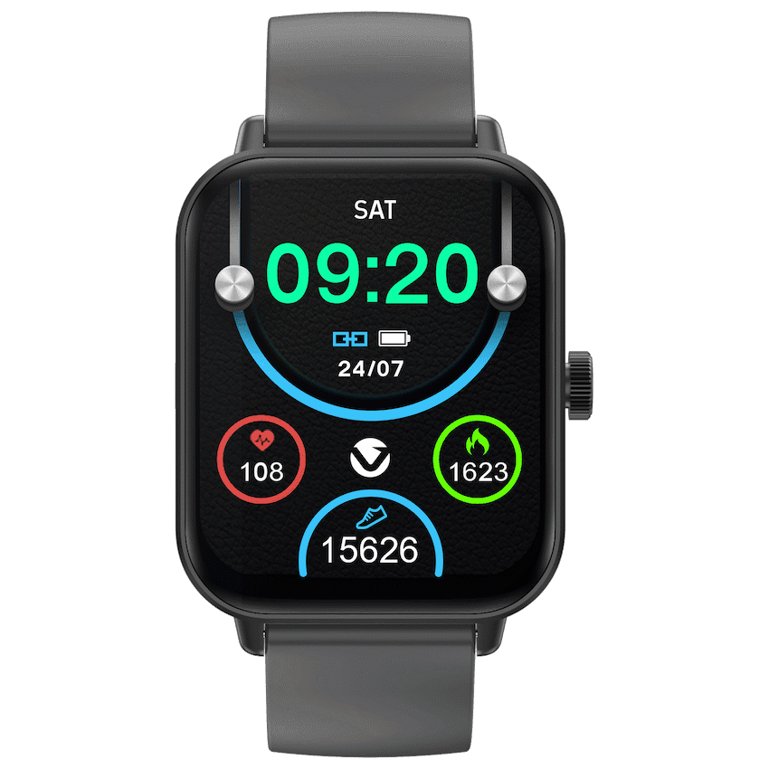 Volkano Chroma Series Smartwatch with Black Strap 14