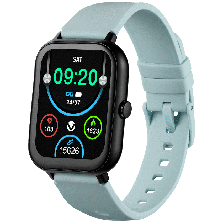 Volkano Chroma Series Smartwatch with Black Strap 20