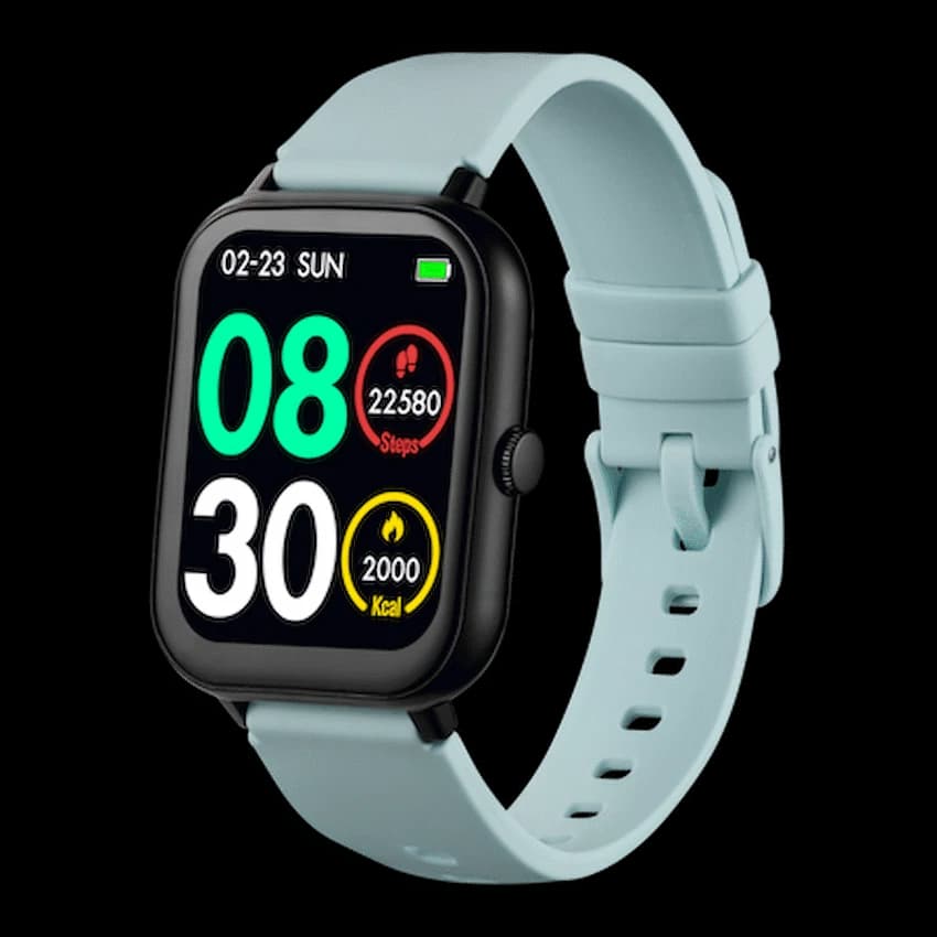 Volkano Chroma Series Smartwatch with Black Strap 24