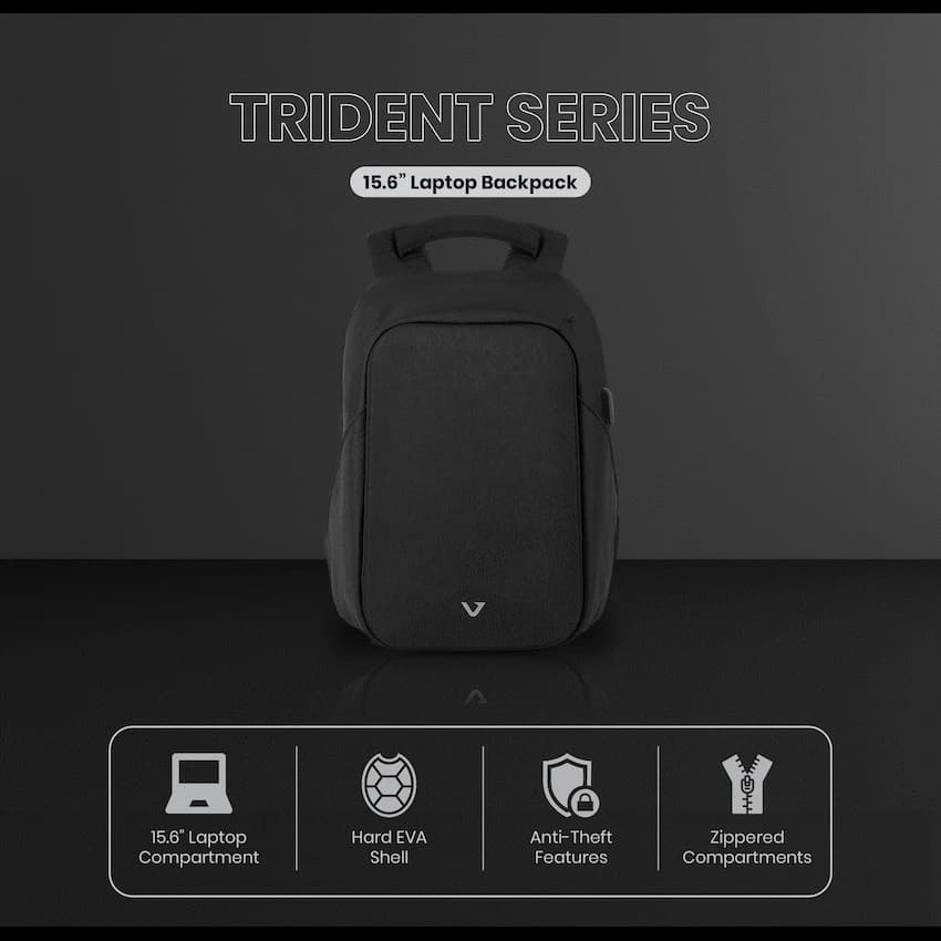 Volkano Trident 15.6" Laptop Backpack 3