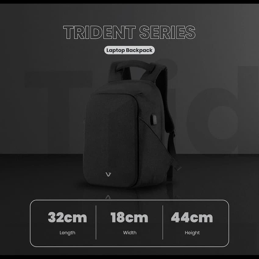 Volkano Trident 15.6" Laptop Backpack 5