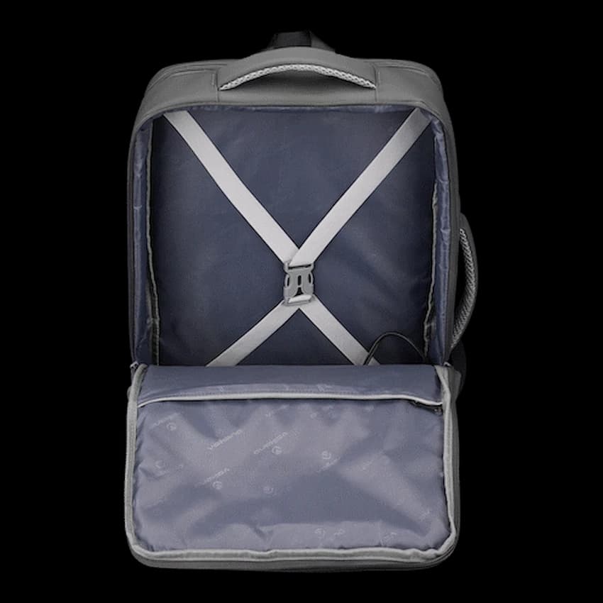 Volkano Under-Seat Traveller Backpack Black 11