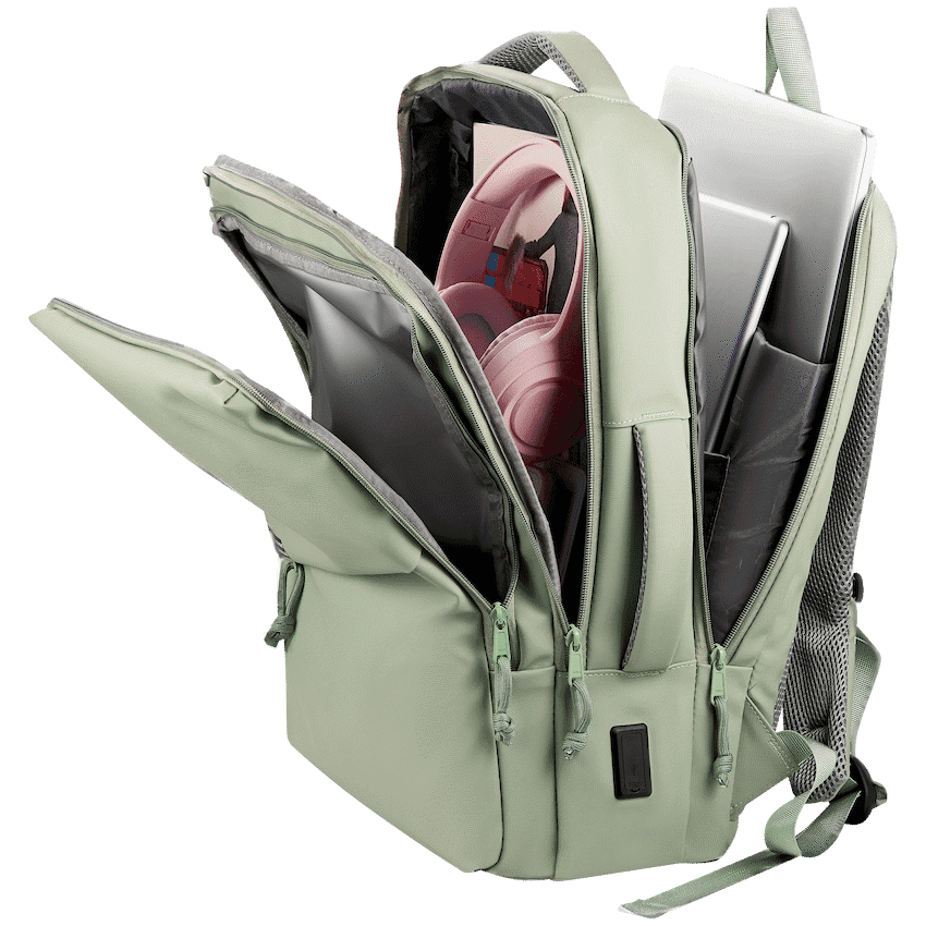 Volkano Under-Seat Traveller Backpack Black 17