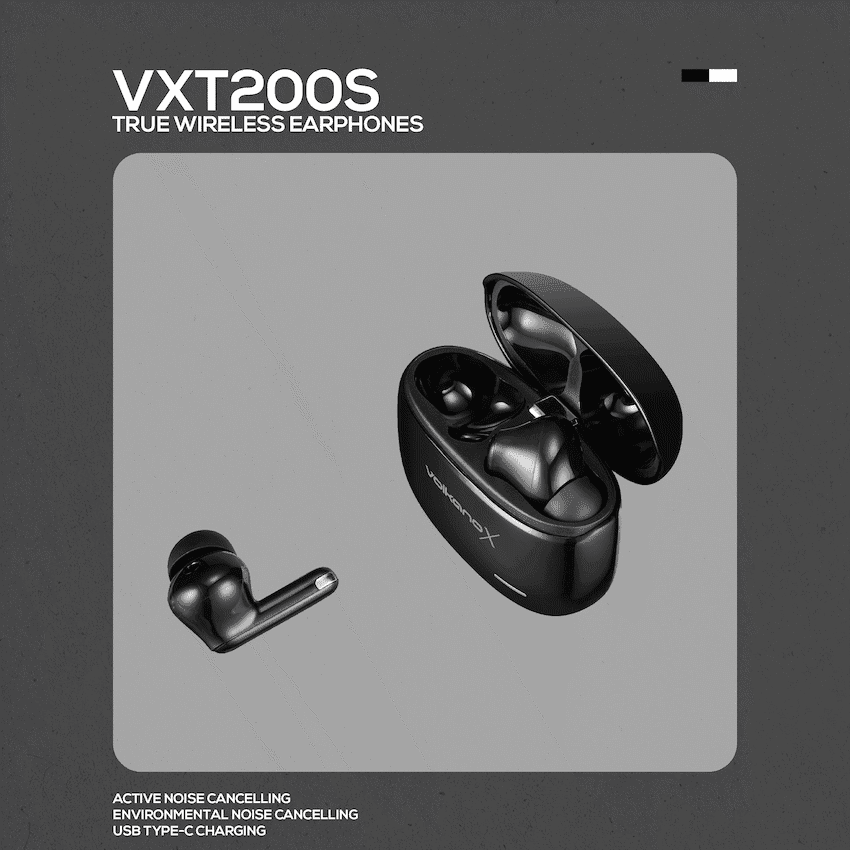 VolkanoX VXT200S Hybrid ANC TWS Earphones 5
