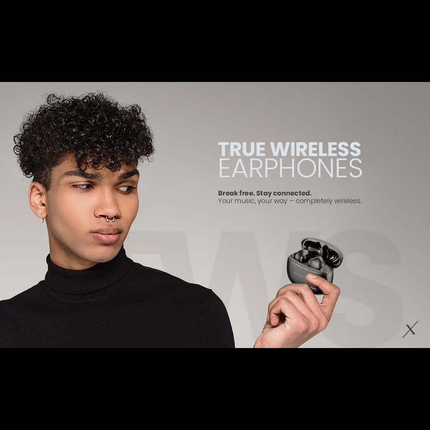 VolkanoX VXT200S Hybrid ANC TWS Earphones 11