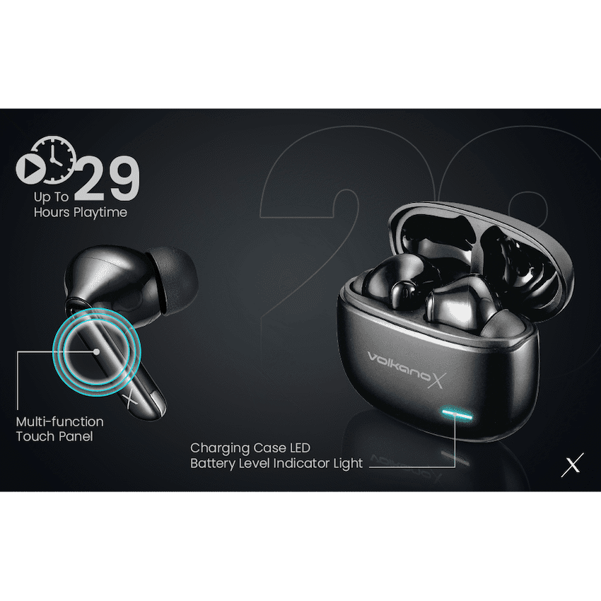 VolkanoX VXT200S Hybrid ANC TWS Earphones 12