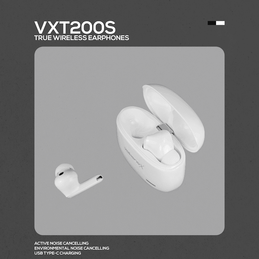 VolkanoX VXT200S Hybrid ANC TWS Earphones 6