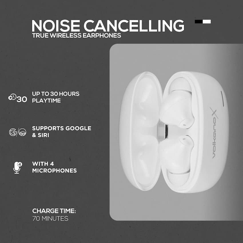 VolkanoX VXT200S Hybrid ANC TWS Earphones 25