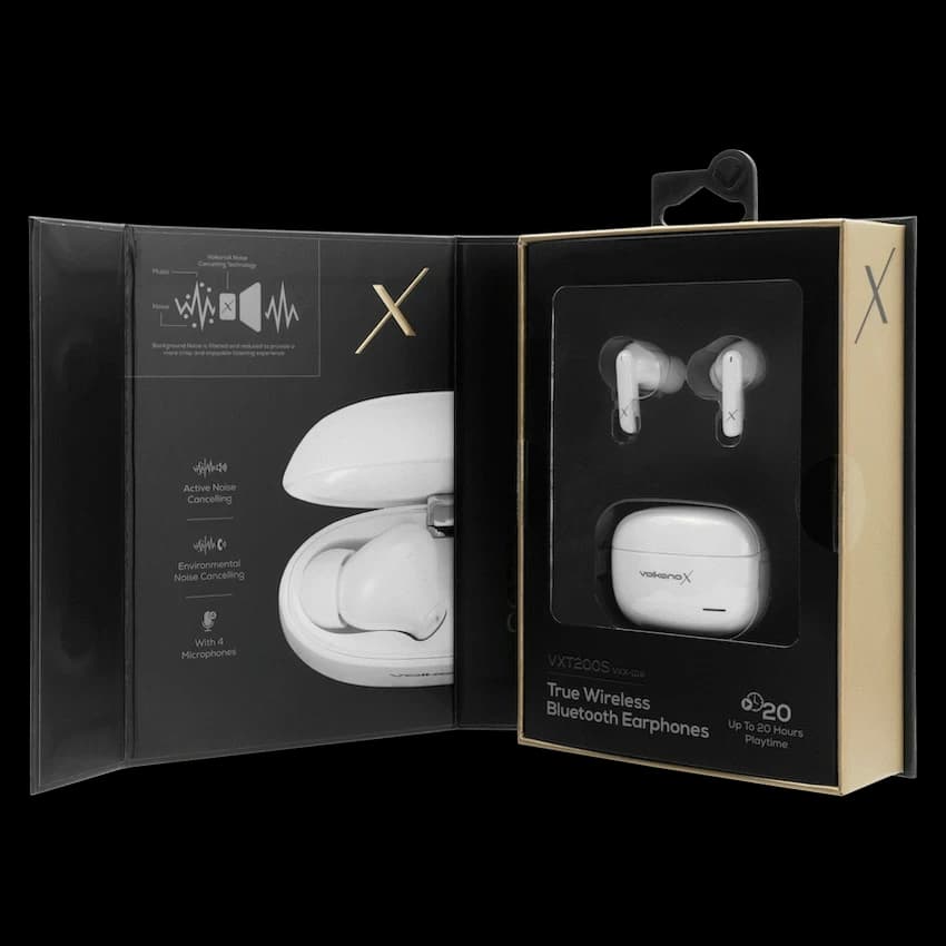VolkanoX VXT200S Hybrid ANC TWS Earphones 36