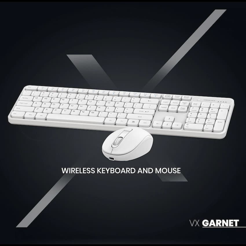 VolkanoX Garnet Bluetooth Wireless Keyboard and Mouse Combo 4