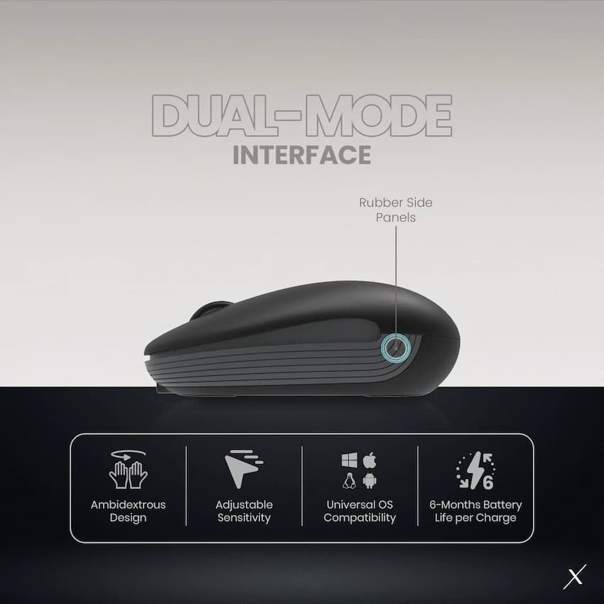 VolkanoX Asher Bluetooth Wireless Mouse 7