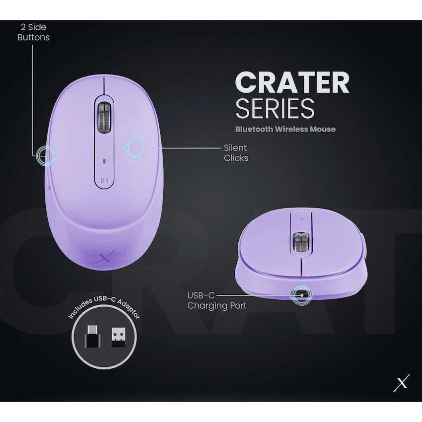 VolkanoX Crater Bluetooth Wireless Mouse 23