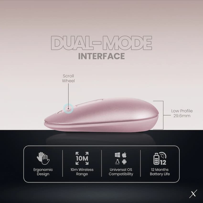 VolkanoX Lava Bluetooth Wireless Mouse 21