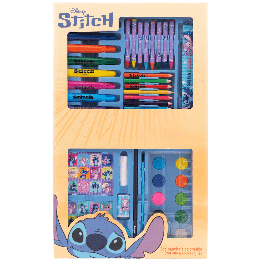 COLOURING STATIONERY SET BOX STITCH 1