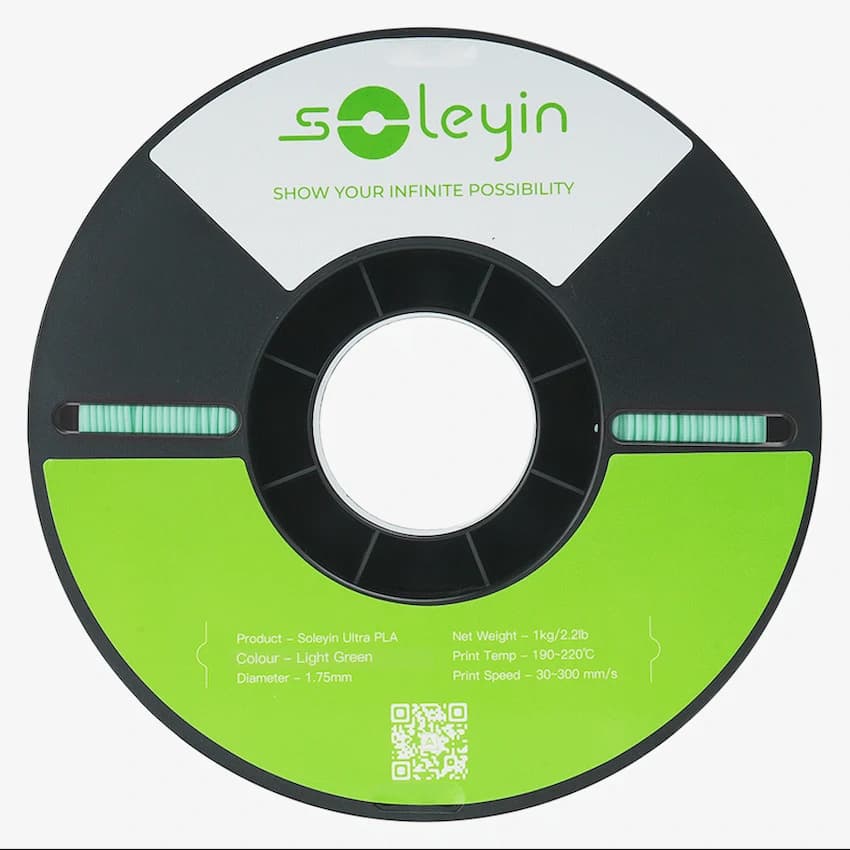 Soleyin Ultra PLA Light Green 2