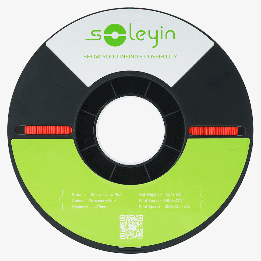 Soleyin Ultra PLA - Strawberry Milk 2