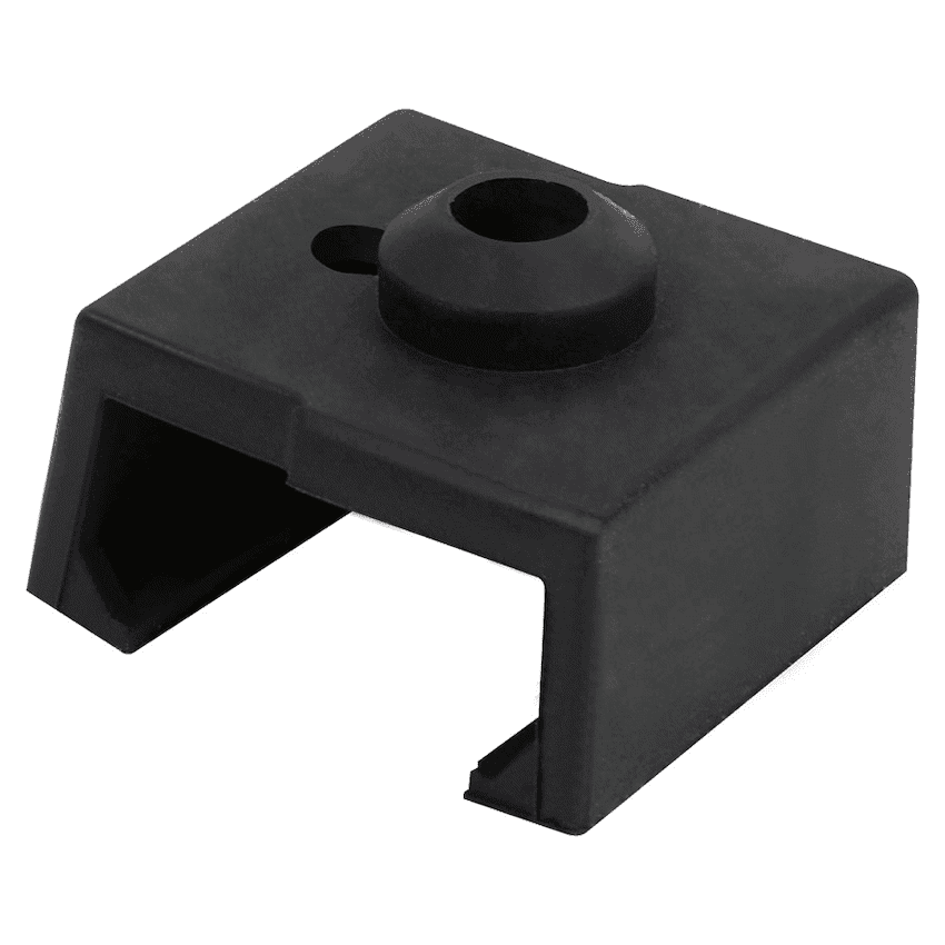 Creality Heating Block Silicone Cover (23x23x17) - Flame-Retardant Silicone - Black 3