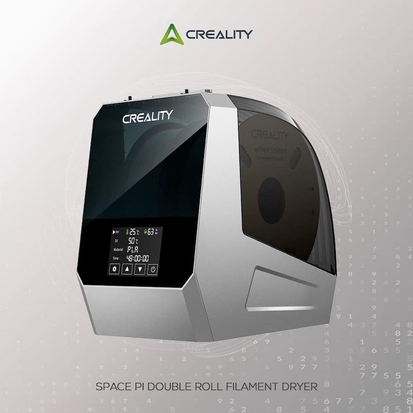Creality Space Pi Double Roll Filament Dryer 6