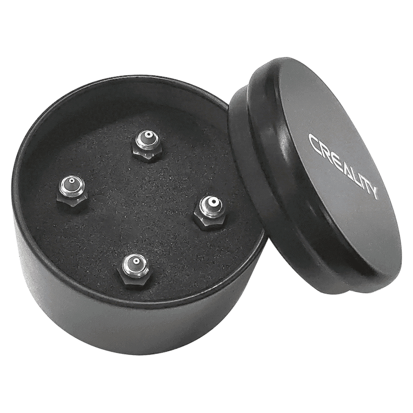 Creality High flow nozzle kit 4pc 0.4,0.6,0.8mm K1, K1 Max