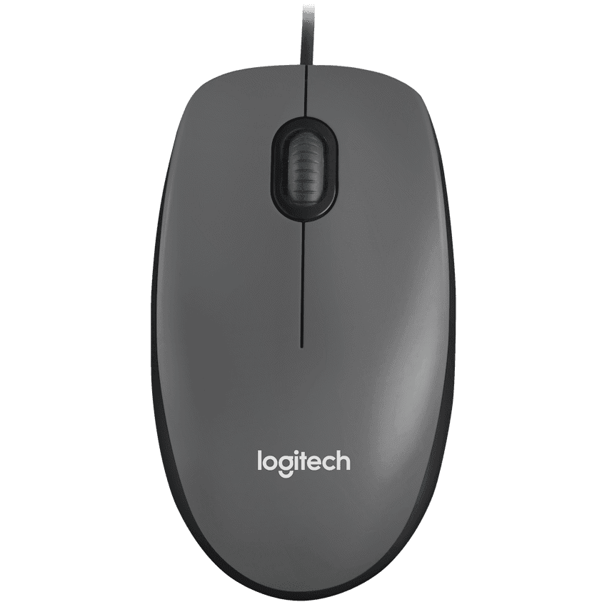Logitech(R) M90 Wired Mouse - Grey 1