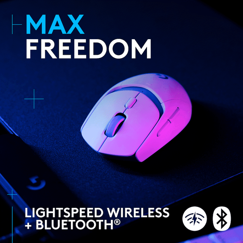 Logitech(R) G309 Lightspeed Wireless Mouse - White 9