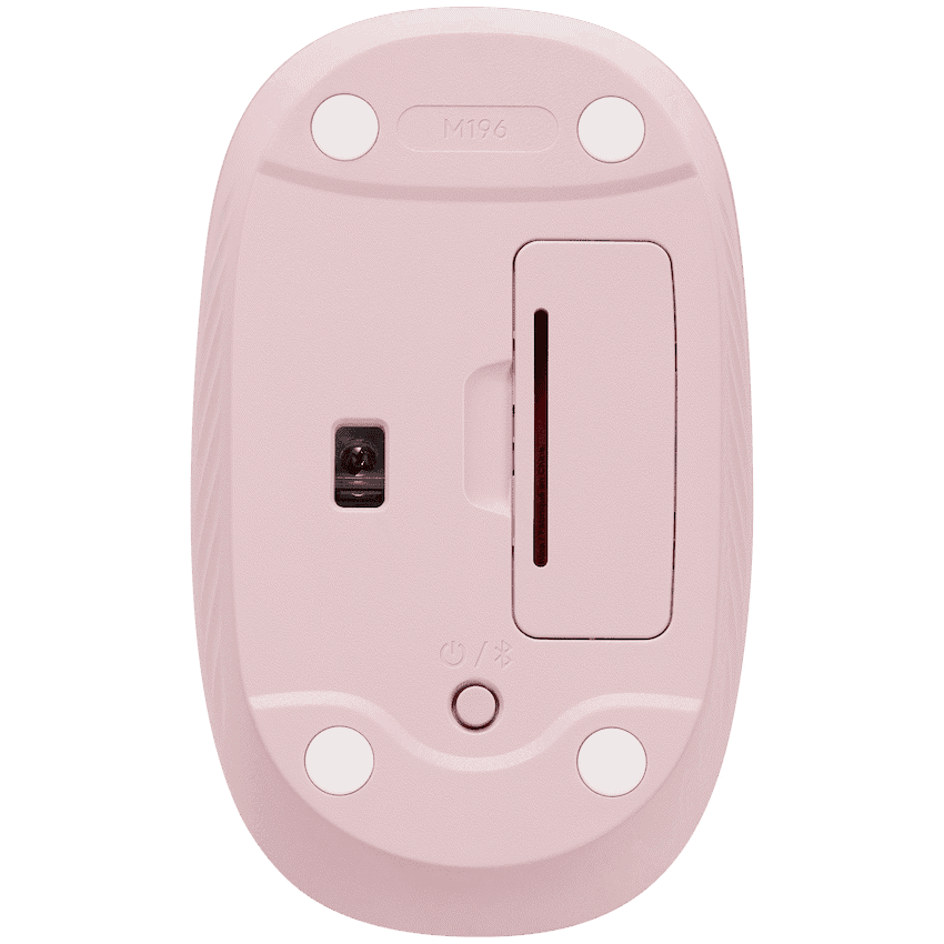 Logitech(R) M196 Bluetooth Mouse - Rose - BT 6