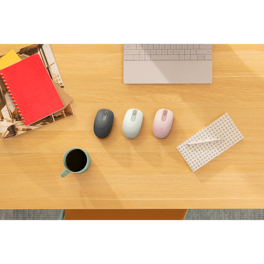 Logitech(R) M196 Bluetooth Mouse - Rose - BT 7