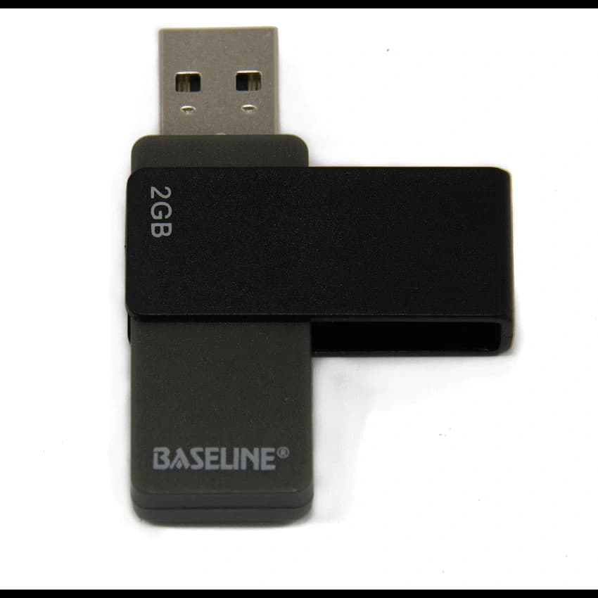 Baseline USB 2GB Flash Drive 4