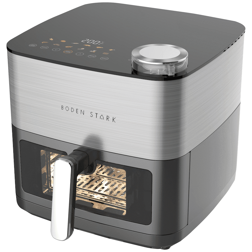 Boden Stark 8l Dual Element Air Fryer with Steaming Function 1