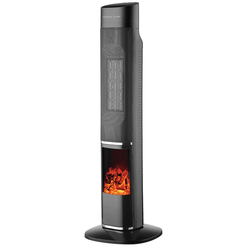 Boden Stark Fireplace Tower Heater 1