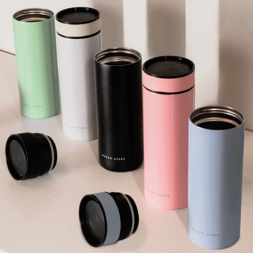 Boden Stark 650ml Travel Flask - Black 4