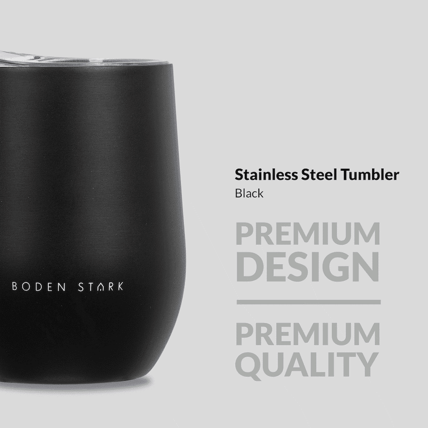 Boden Stark Tumbler 350ml - Black 3