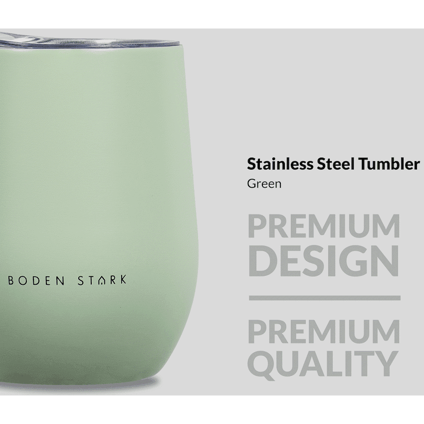 Boden Stark Tumbler 350ml Green 3
