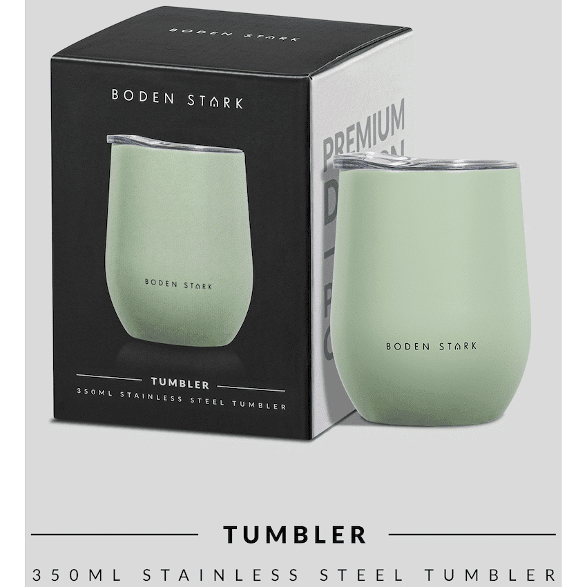 Boden Stark Tumbler 350ml Green 6