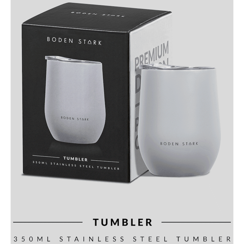 Boden Stark Tumbler 350ml Grey 6