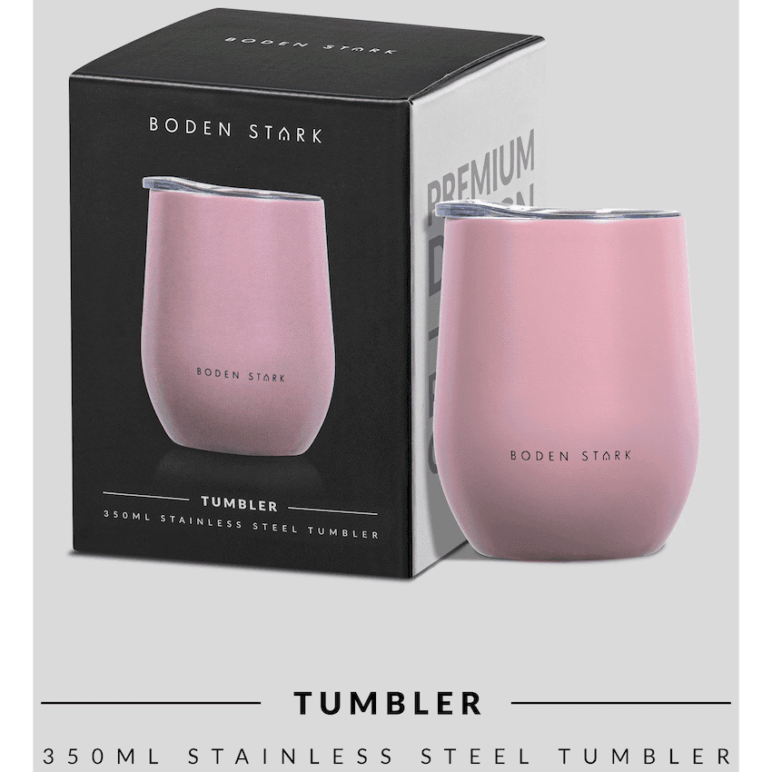 Boden Stark Tumbler 350ml Pink 6
