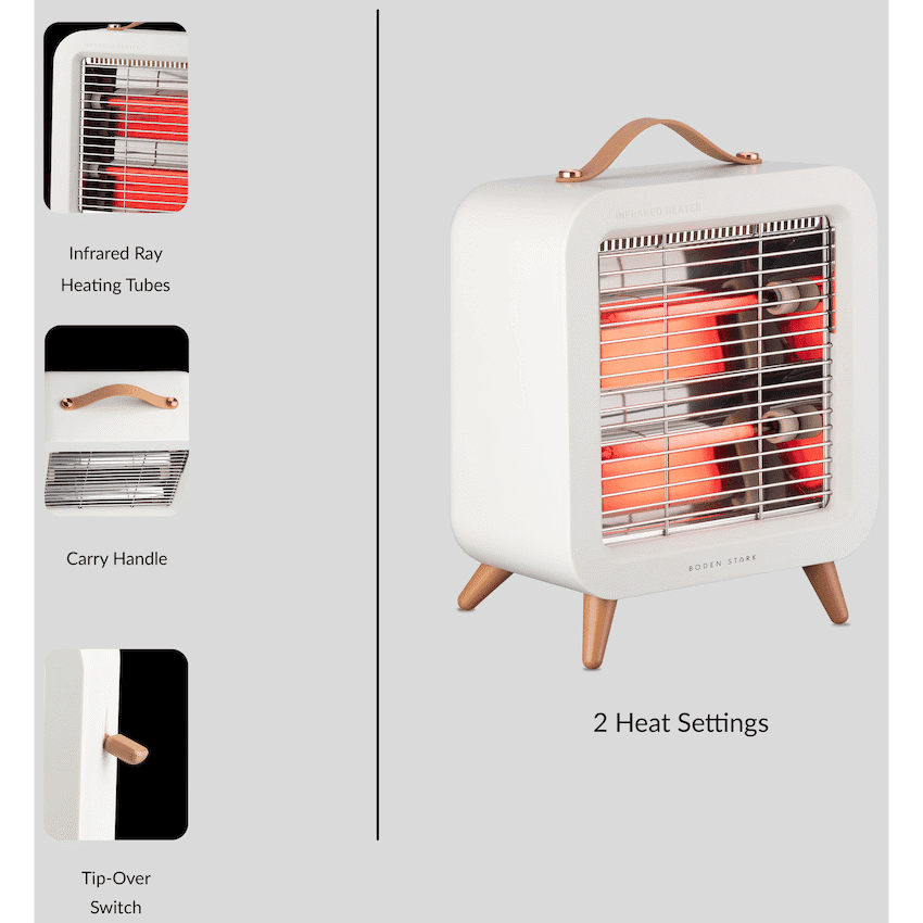 Boden Stark Infrared Bar Heater 5