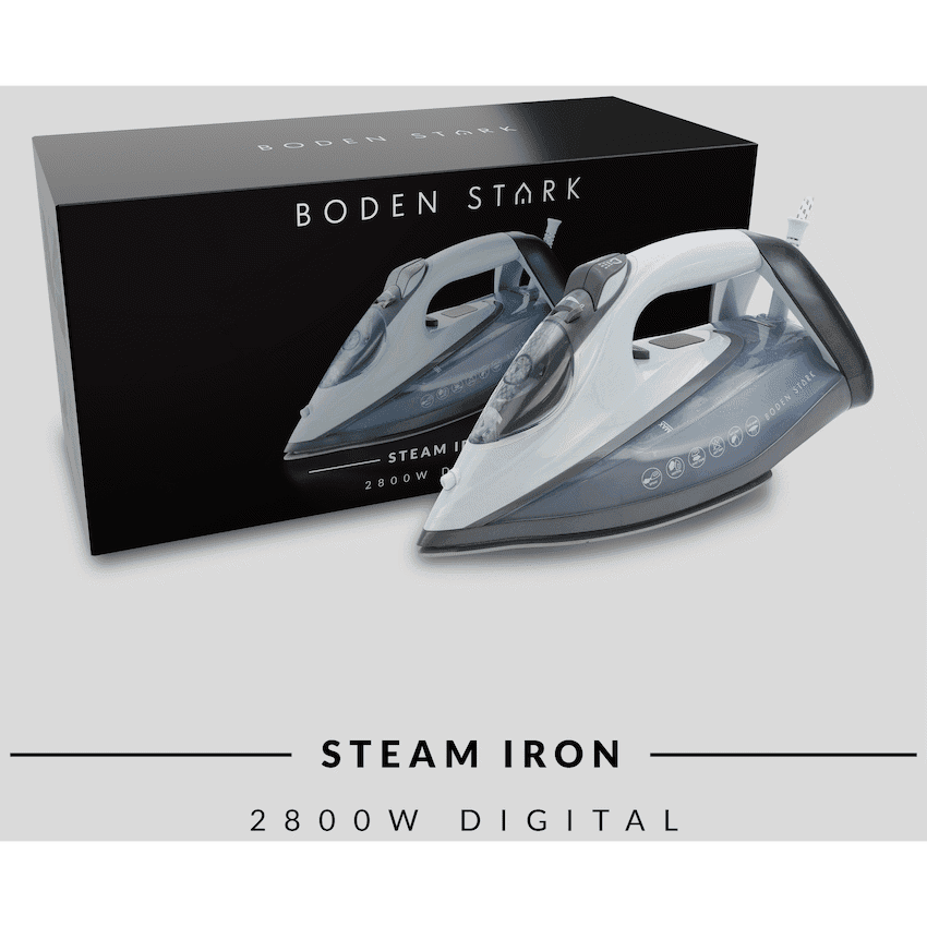 Boden Stark 2800w Digital Steam Iron 6