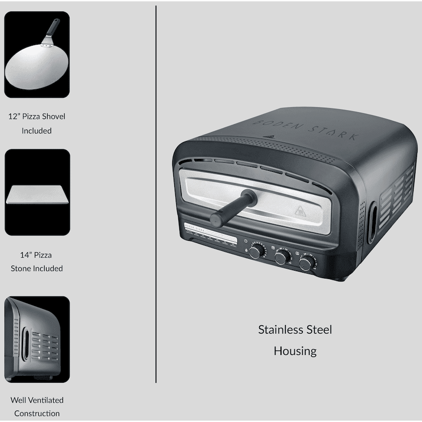 Boden Stark Manual Pizza Oven 5
