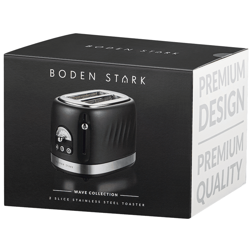 Boden Stark 2-Slice Stainless Steel Toaster 3