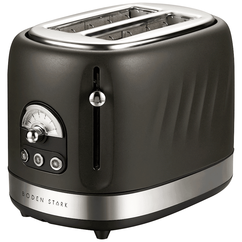 Boden Stark 2-Slice Stainless Steel Toaster 1