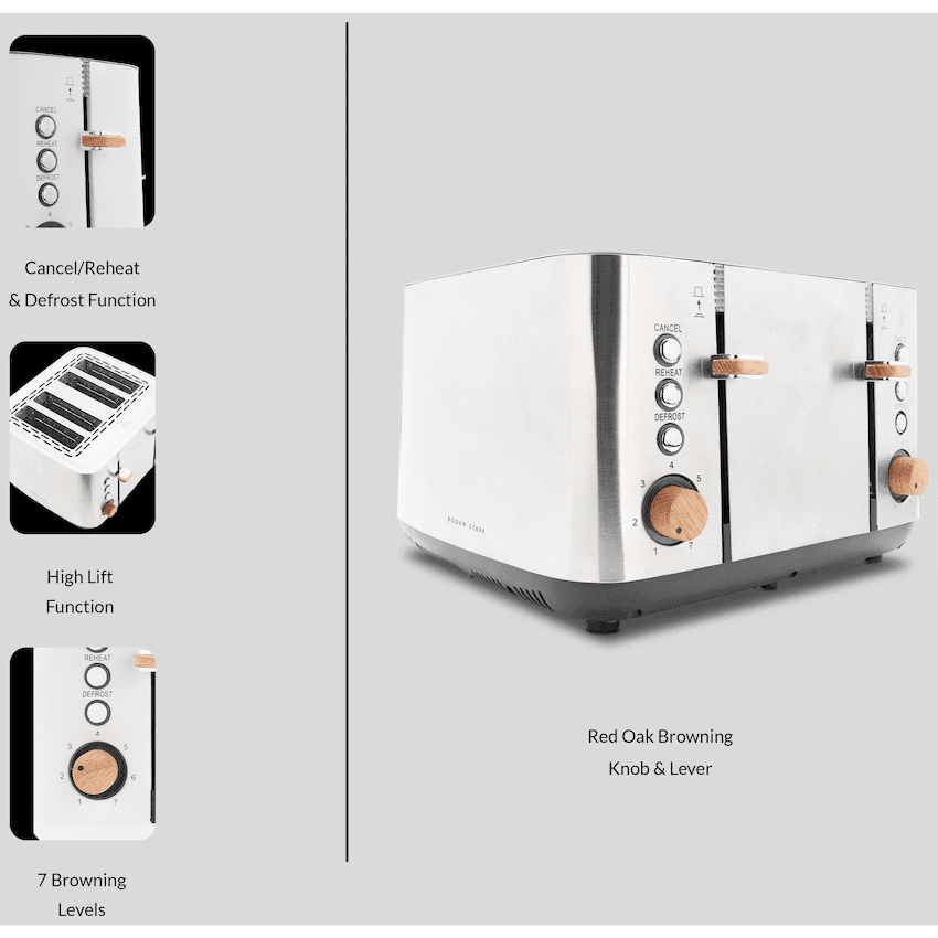 Boden Stark Anson Collection 4-Slice SS Toaster 3