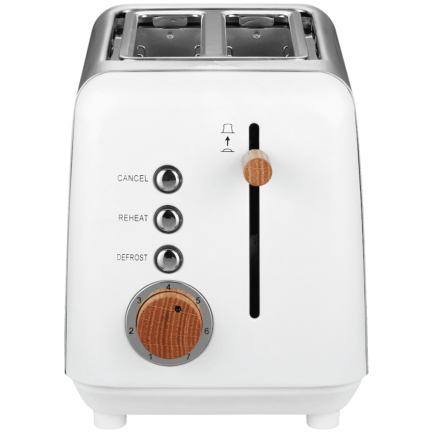 Boden Stark Anson Collection 2 Slice SS Toaster - White 7