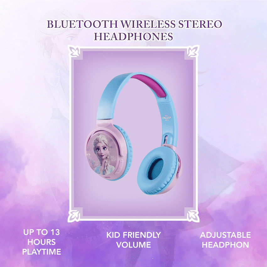 Disney Frozen Bluetooth Wireless Stereo Headphones 3