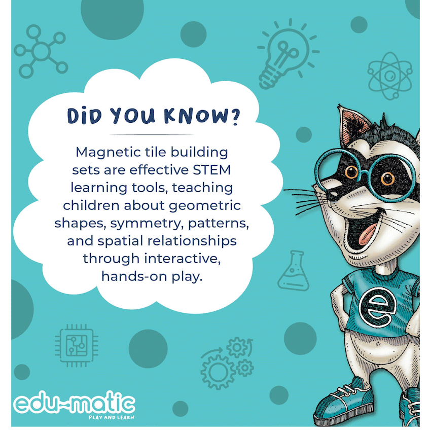 20 Magnetic Tiles and Windows 3