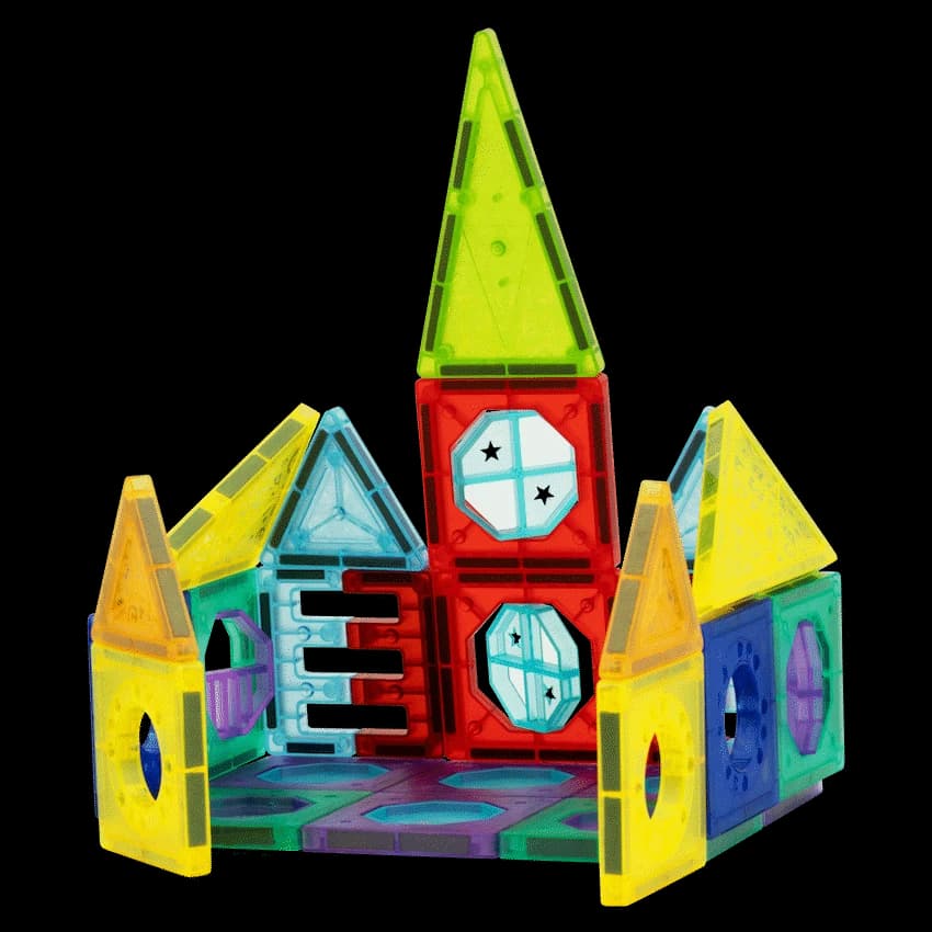 56 Magnetic Tiles, Windows and Stickers 2