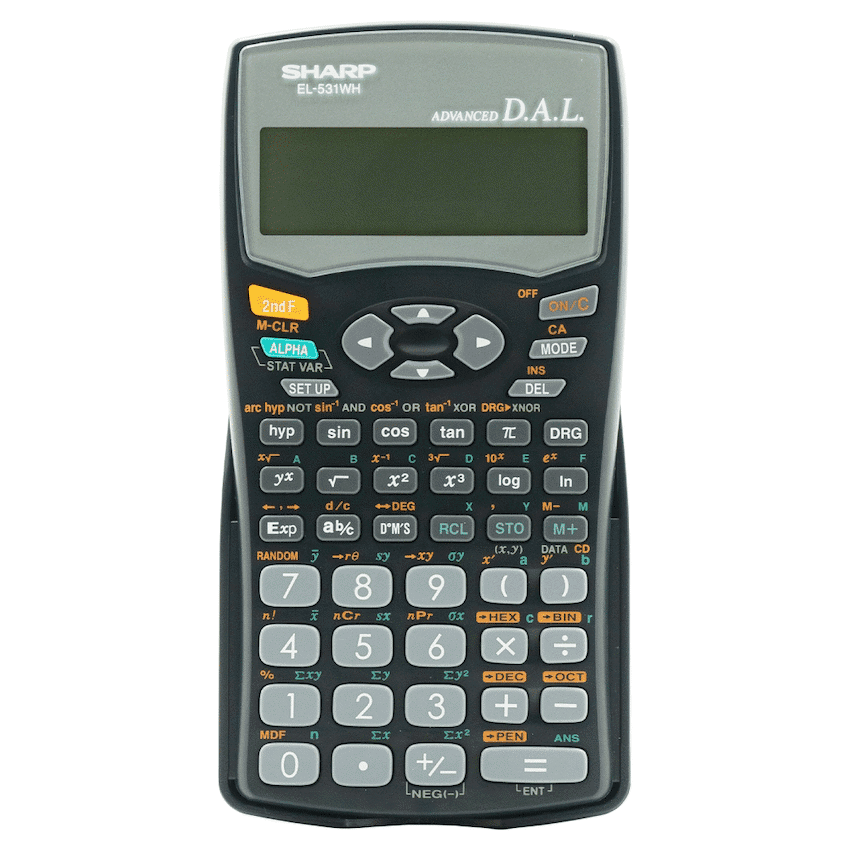 Sharp EL531 WH-BBK - Scientific Calculator - 272 Functions 1