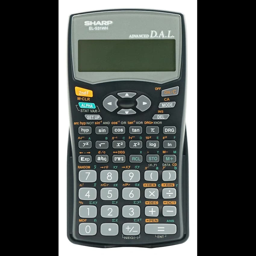 Sharp EL531 WH-BBK - Scientific Calculator - 272 Functions 3