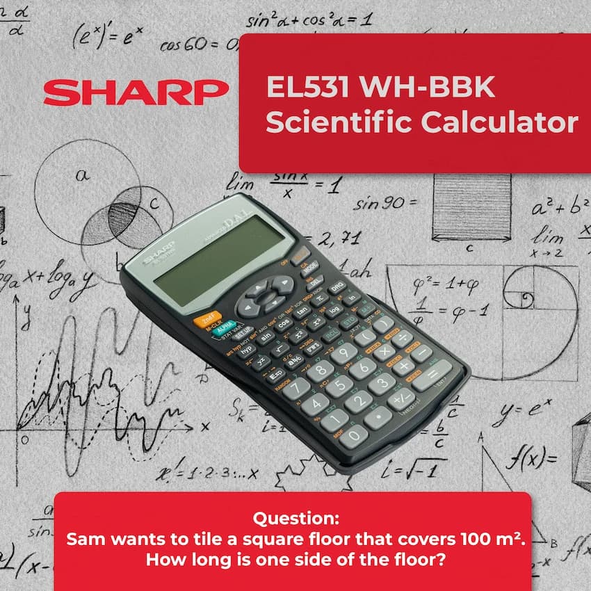 Sharp EL531 WH-BBK - Scientific Calculator - 272 Functions 2
